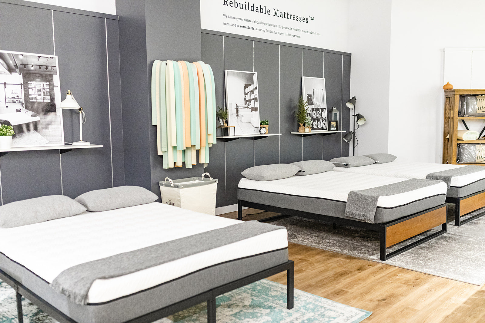 Lifestyle  Image of Comfort Option mattress in the store