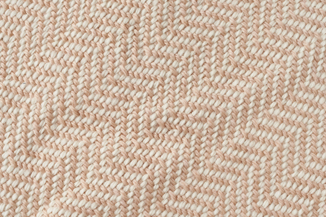 Chevron Pattern Soft Wool Throw Size Blanket
