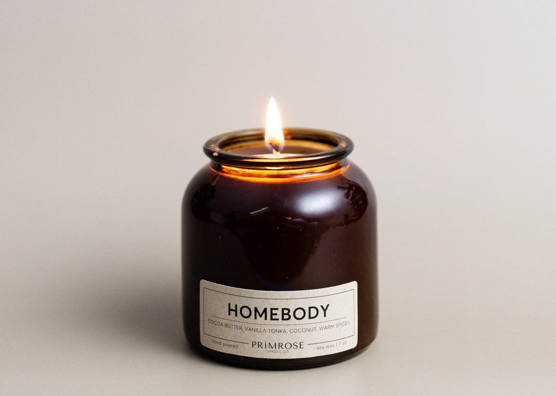 Primrose candle Homebody scent