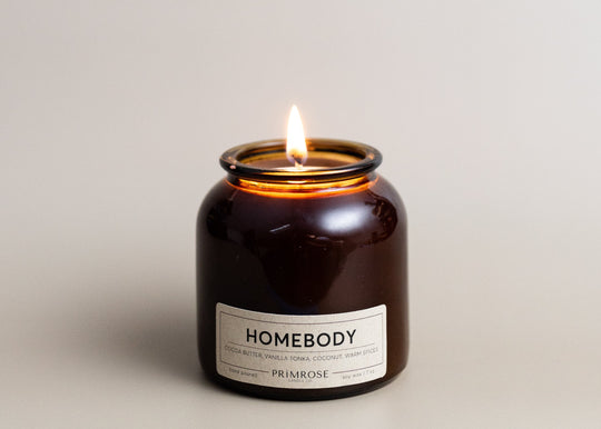 Primrose candle Homebody scent