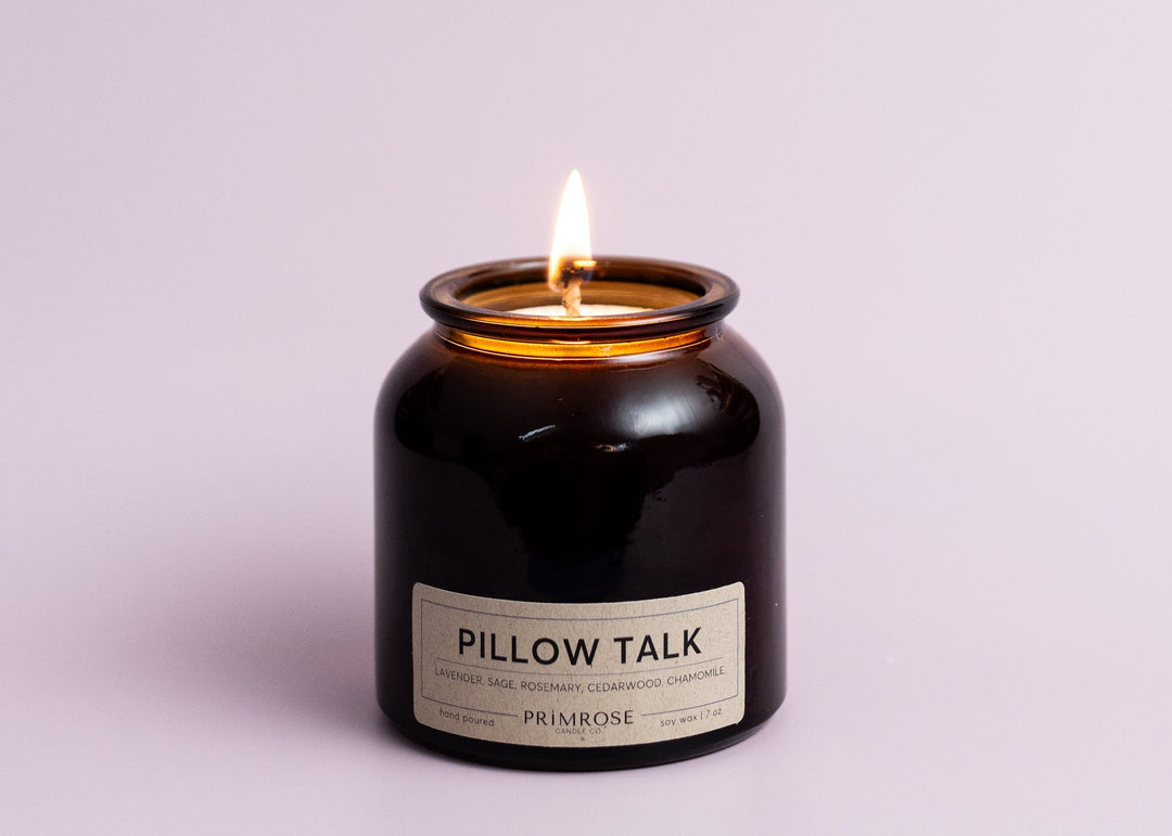 Primrose candles Pillow Talk scent 