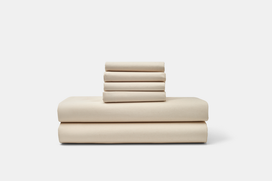 Cotton Percale Bed Sheet Set