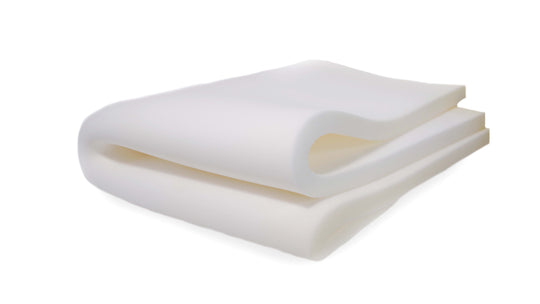 White sweep photo of X18 mattress topper